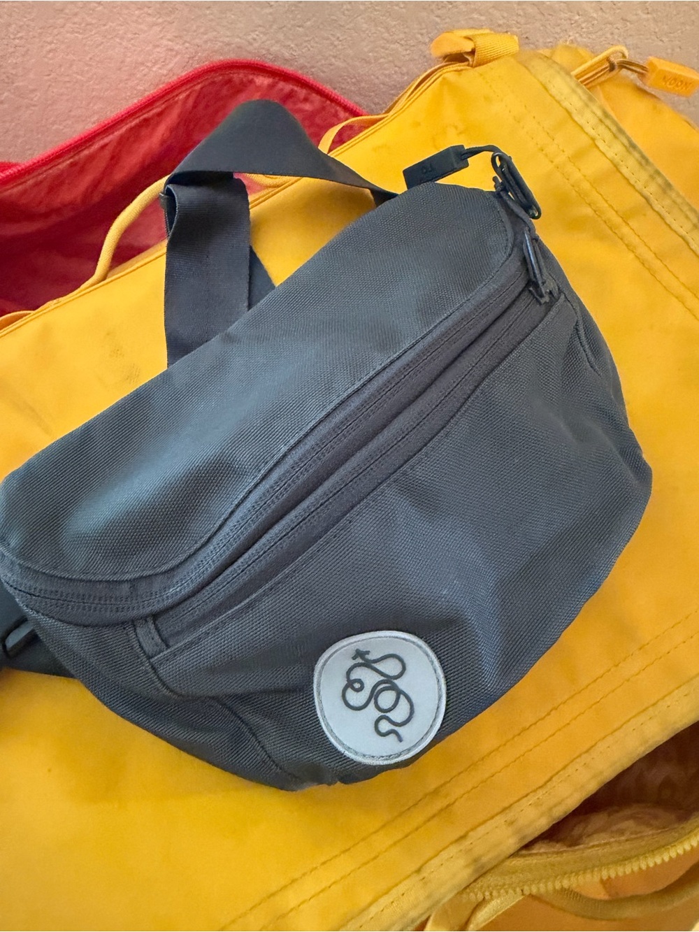 Baboon To The Moon Gray sling bag